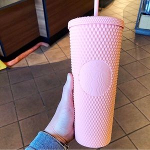 Aunthentic pink Starbucks cup